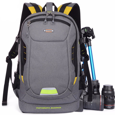 Durable Waterproof Anti-theft DSLR Backpack