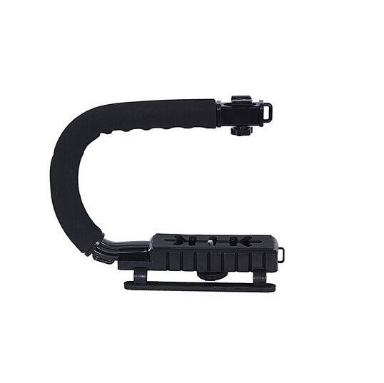 C-shape Handheld Stabilizer Grip for Smartphones, GoPro, and DSLRs