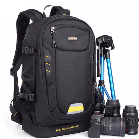 Durable Waterproof Anti-theft DSLR Backpack
